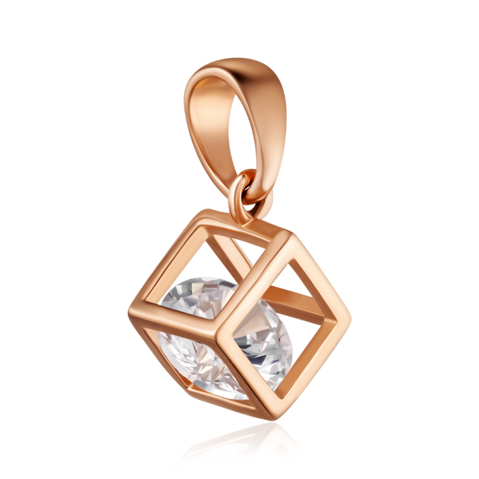 Золота підвіска. Артикул 32056/01/0/25