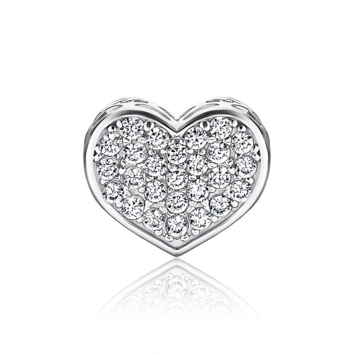 Золота підвіска з фіанітами. Артикул 32139/02/1/13