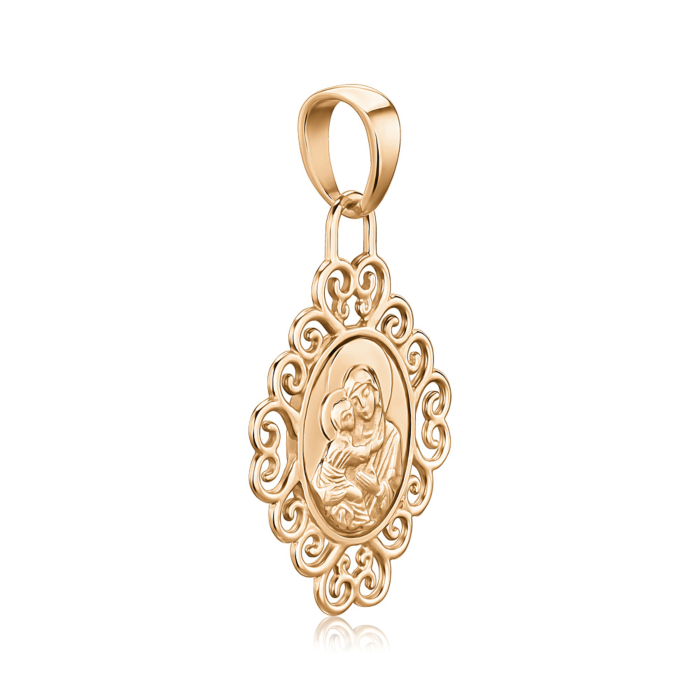 Золота підвіска-ладанка. Артикул 32142/01/0