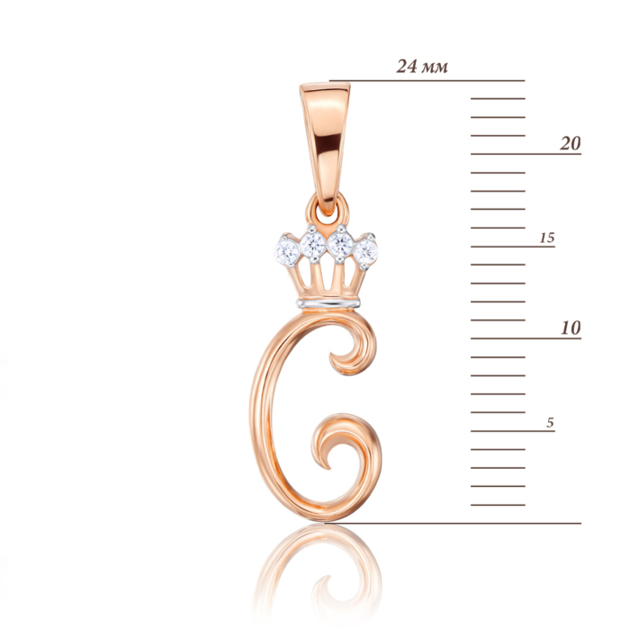 Золота підвіска