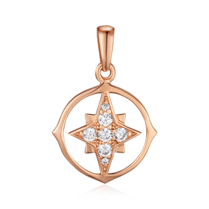 Золота підвіска. Артикул 32272/01/0/73