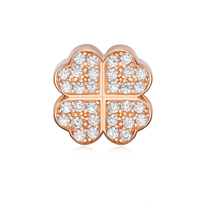 Золота підвіска з фіанітами. Артикул 32287/01/1/146