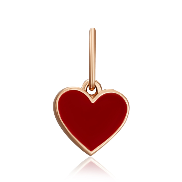 Золота підвіска з емаллю. Артикул 32418/01/0/392