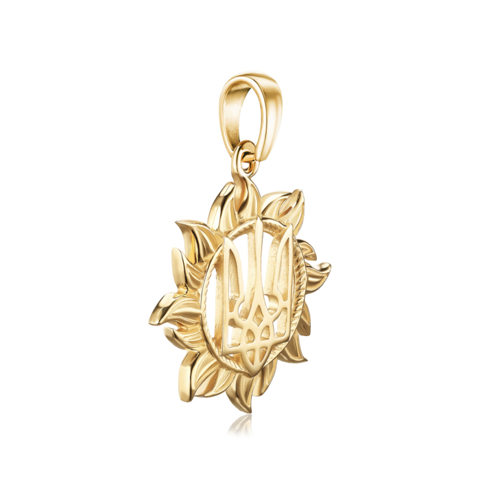 Золота підвіска без вставки. Артикул 32443/03/0