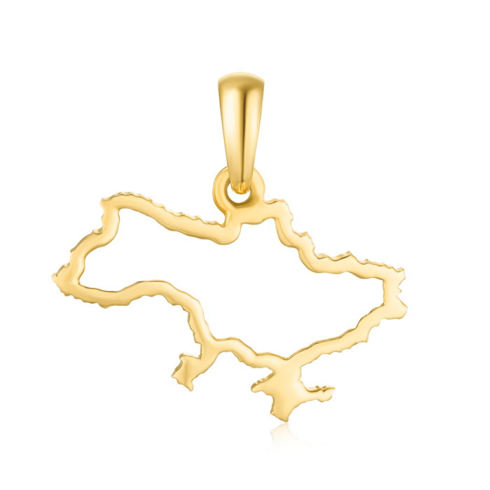 Золота підвіска без вставки. Артикул 32445/03/0