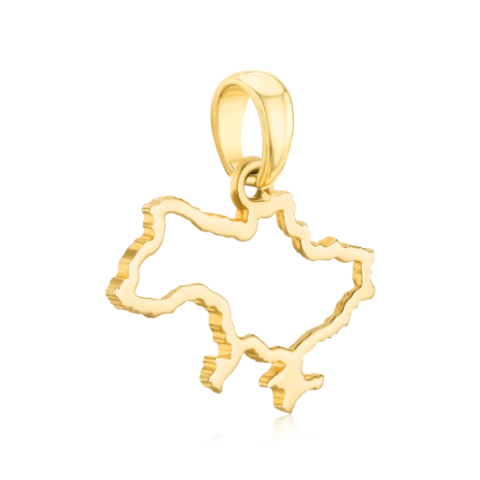 Золота підвіска без вставки. Артикул 32445/03/0