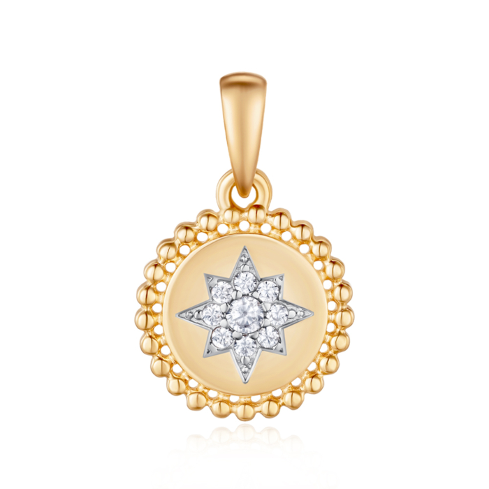 Золота підвіска. Артикул 32496/01/1/73