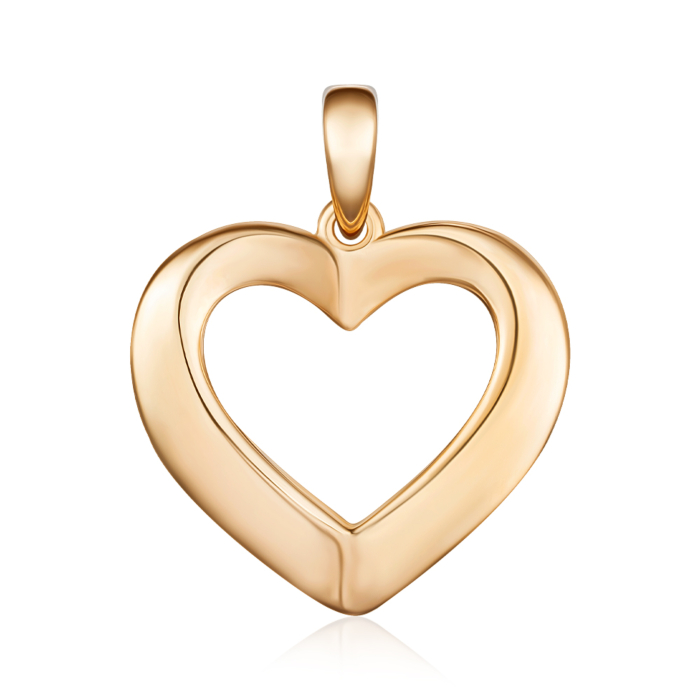 Золота підвіска без вставки. Артикул 32560/01/0