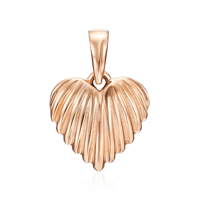 Золотая подвеска без вставки. Артикул 32610/01/0