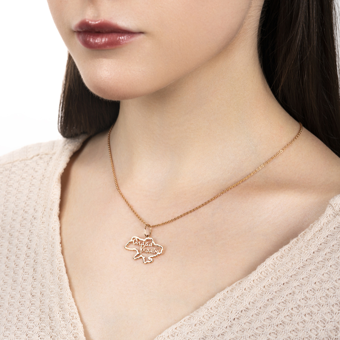 Підвіска з червоного золота 32716/01/0