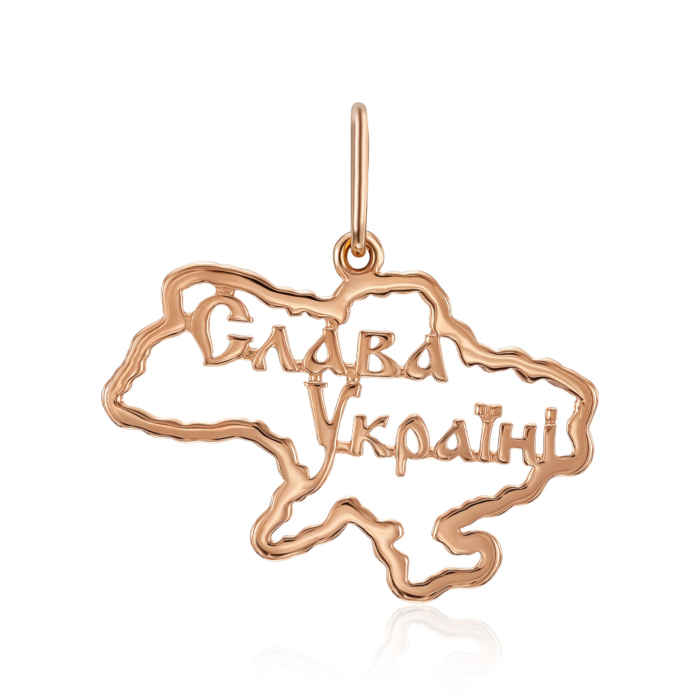 Підвіска з червоного золота 32716/01/0