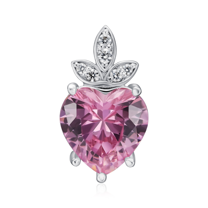 Золота підвіска з фіанітами. Артикул 32750/02/1/21239