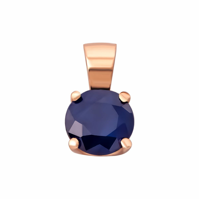 Золотая подвеска с сапфиром. Артикул UG533578SAPH