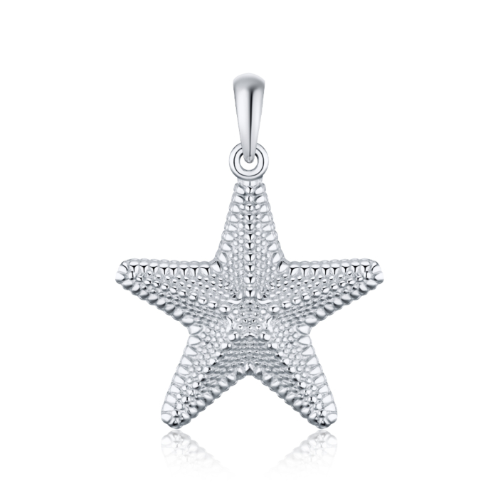 Срібна підвіска без вставки. Артикул 35094/12/1