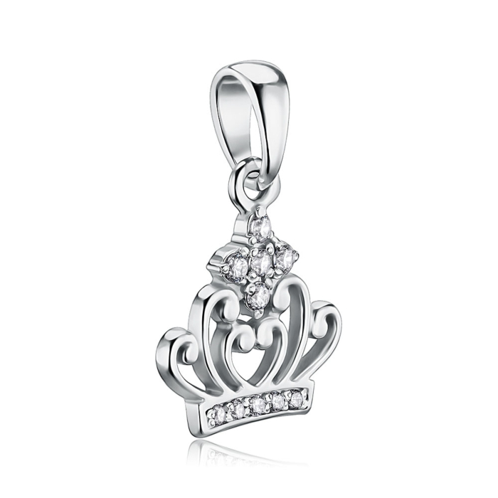 Серебряная подвеска с фианитами. Артикул 35095/12/1/927