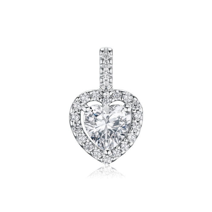 Срібна підвіска з фіанітами Tesori 35159/12/1/4281