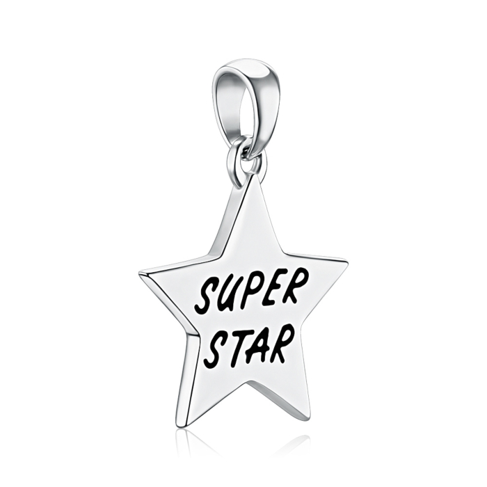 Срібна підвіска з емаллю 35340/12/1/389