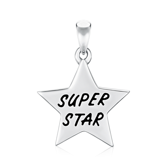 Срібна підвіска з емаллю 35340/12/1/389