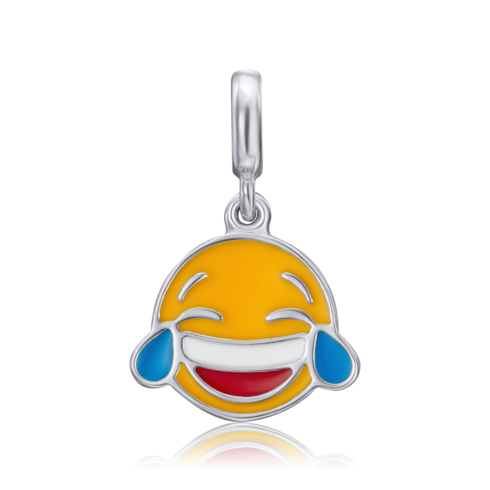 Срібна підвіска з емаллю. Артикул 35427/12/1/3885