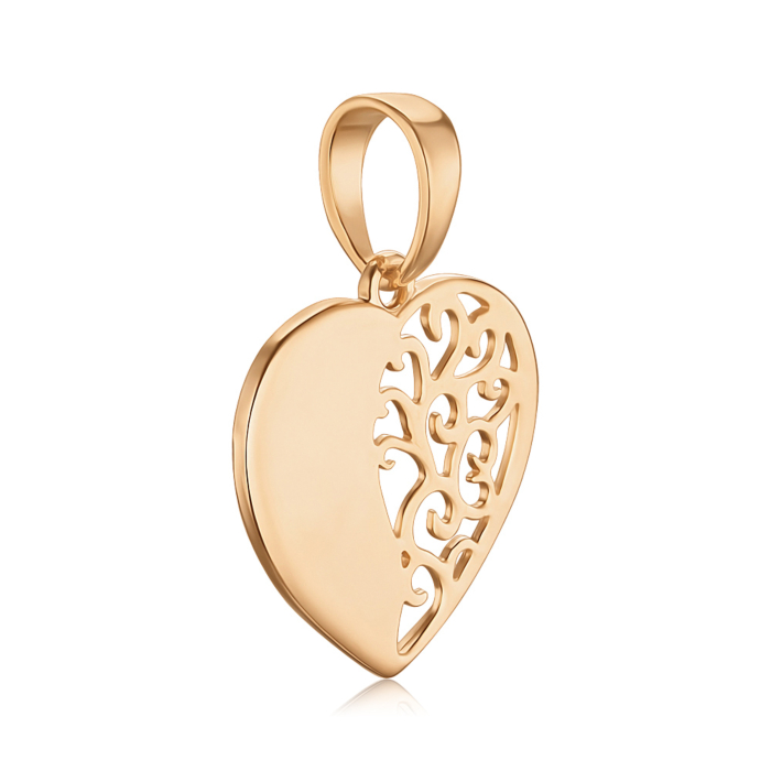 Срібна позолочена підвіска 35543-Пз/17/0