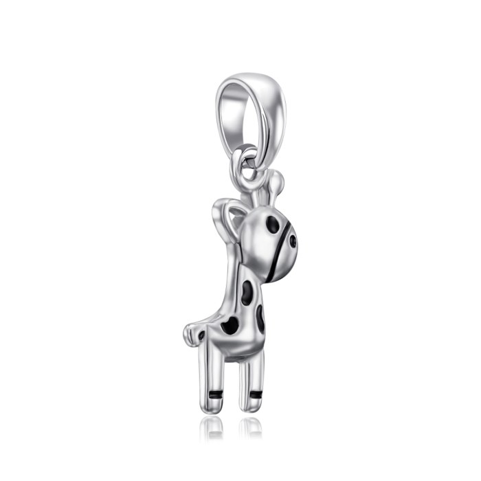 Срібна підвіска з емаллю. Артикул 35803/12/1/389