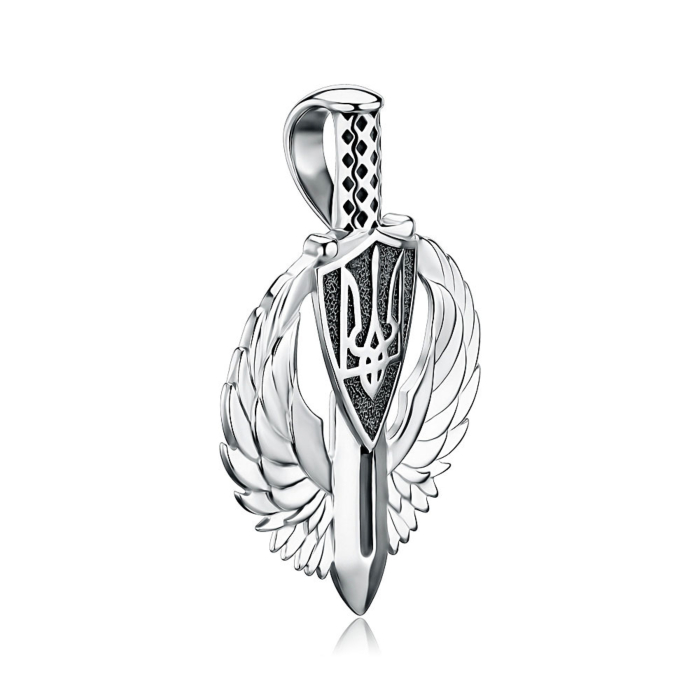 Серебряная подвеска. Артикул 35872/12/5