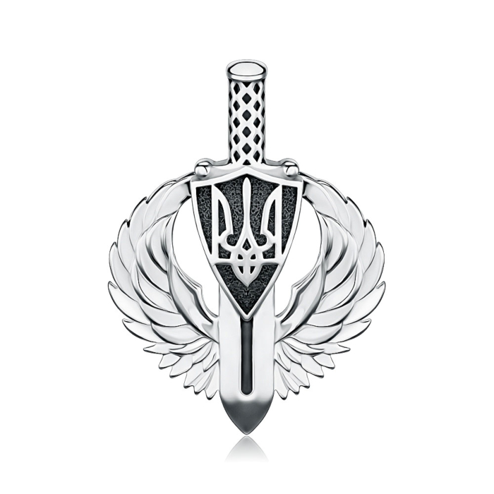 Серебряная подвеска. Артикул 35872/12/5