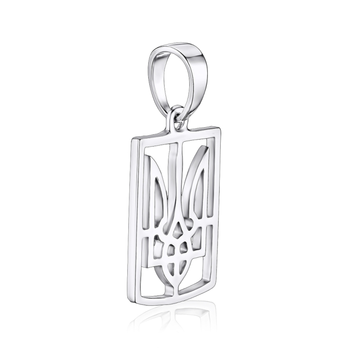 Срібна підвіска без вставки. Артикул 35889/12/1