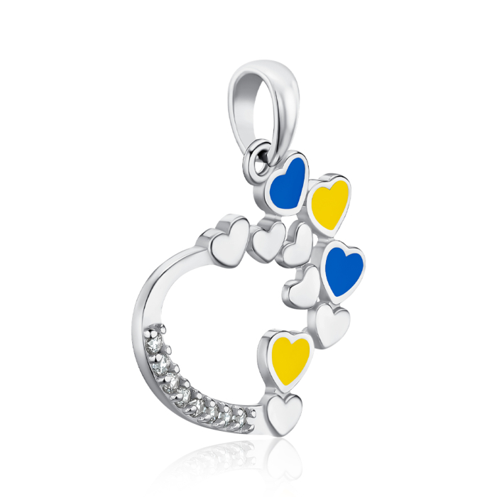 Срібна підвіска. Артикул 35894/12/1/489