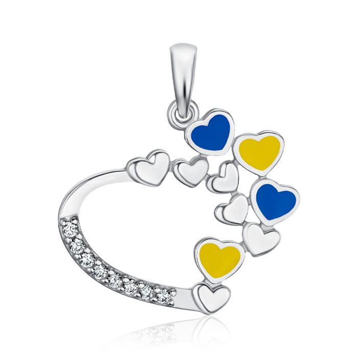 Срібна підвіска. Артикул 35894/12/1/489