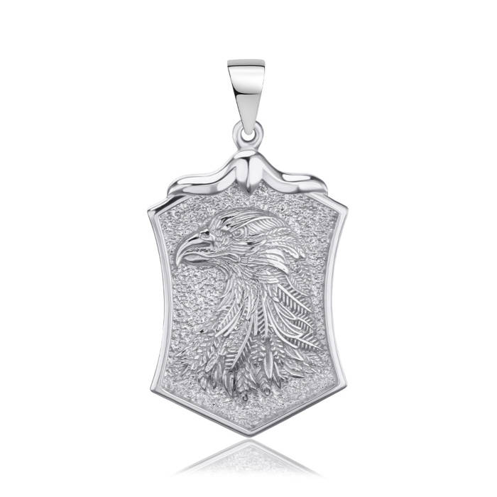Срібна підвіска Орел без вставки 35924/12/1