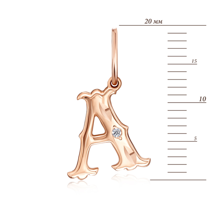 Золота підвіска