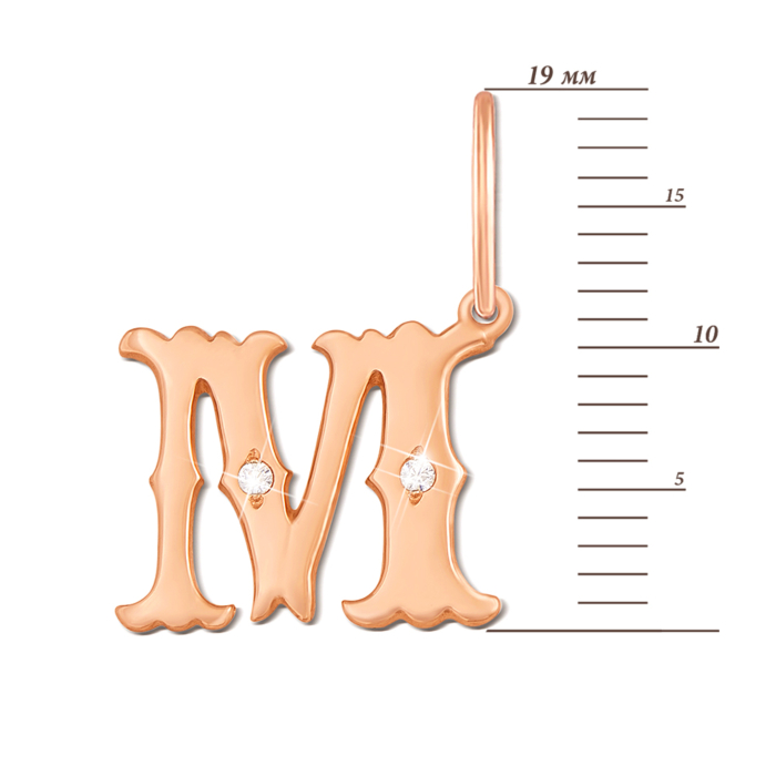 Золота підвіска