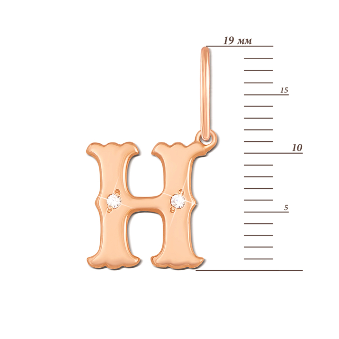 Золота підвіска