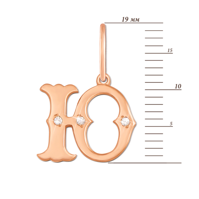 Золота підвіска