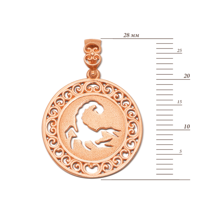 Золота підвіска «Скорпіон». Артикул 3765/ск