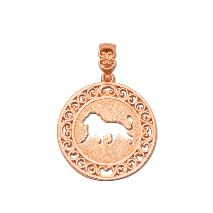 Золота підвіска «Лев». Артикул 3765/лв