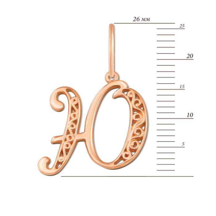 Золота підвіска