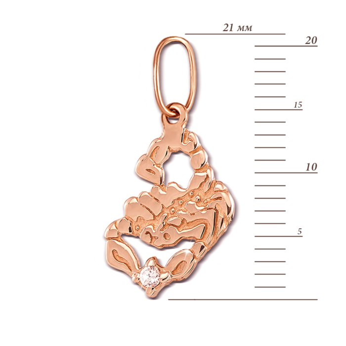 Золота підвіска