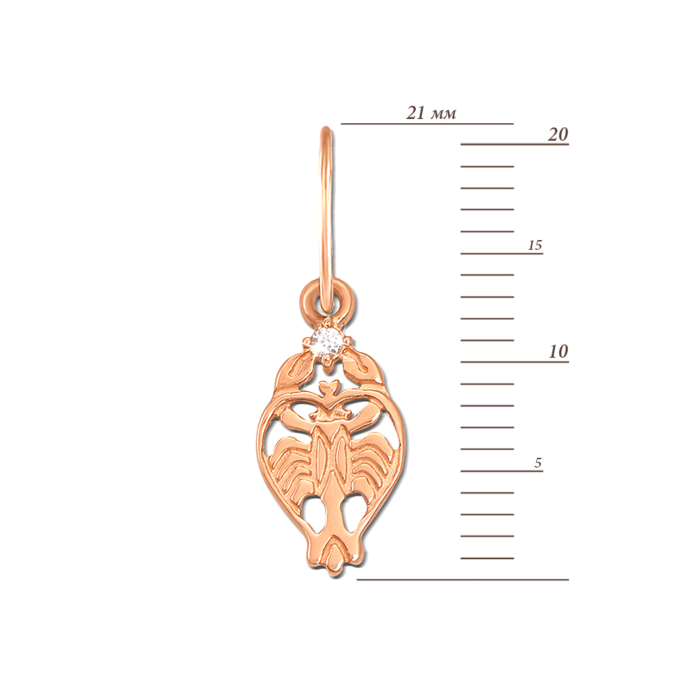 Золота підвіска