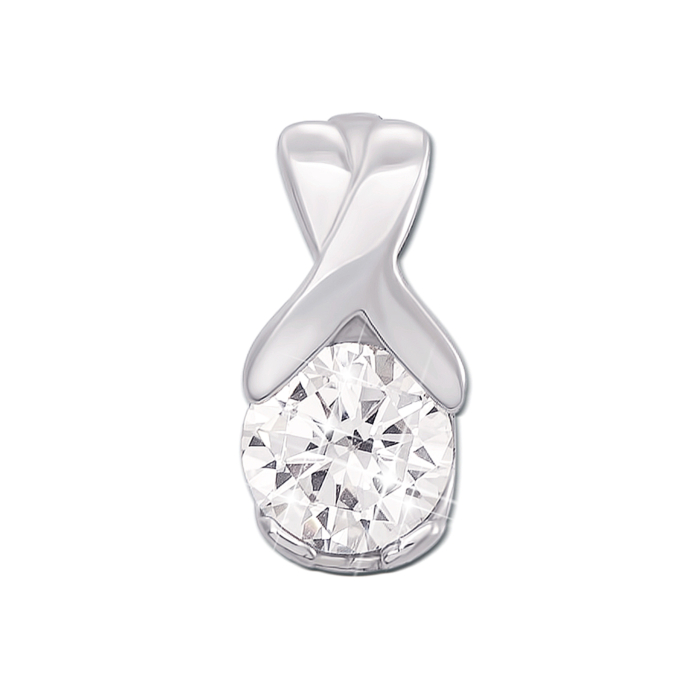 Золота підвіска з фіанітом. Артикул 3991/б