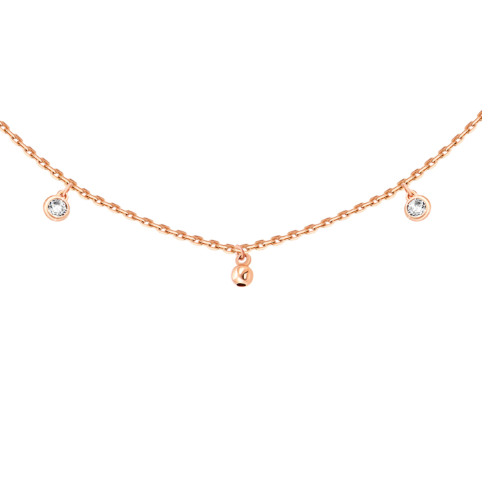 Золоте кольє з фіанітами. Артикул UG54/21/081