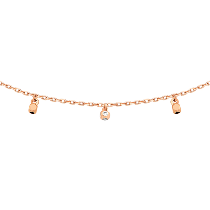 Золотое колье с фианитами. Артикул UG54/21/108