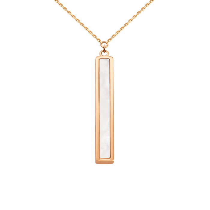 Золотое колье с перламутром. Артикул UG54/21/189