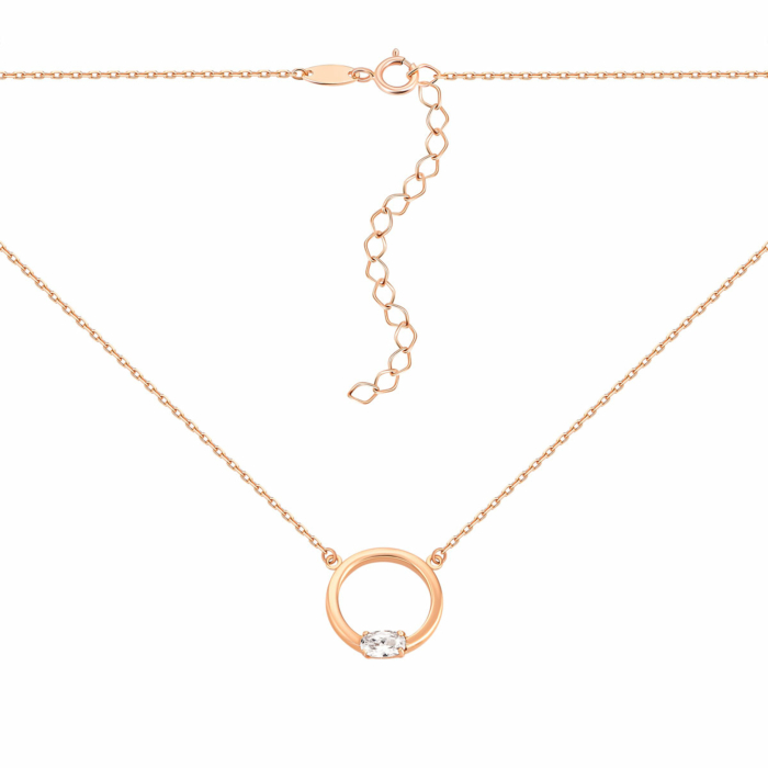 Золоте кольє з фіанітом. Артикул UG54/21/193