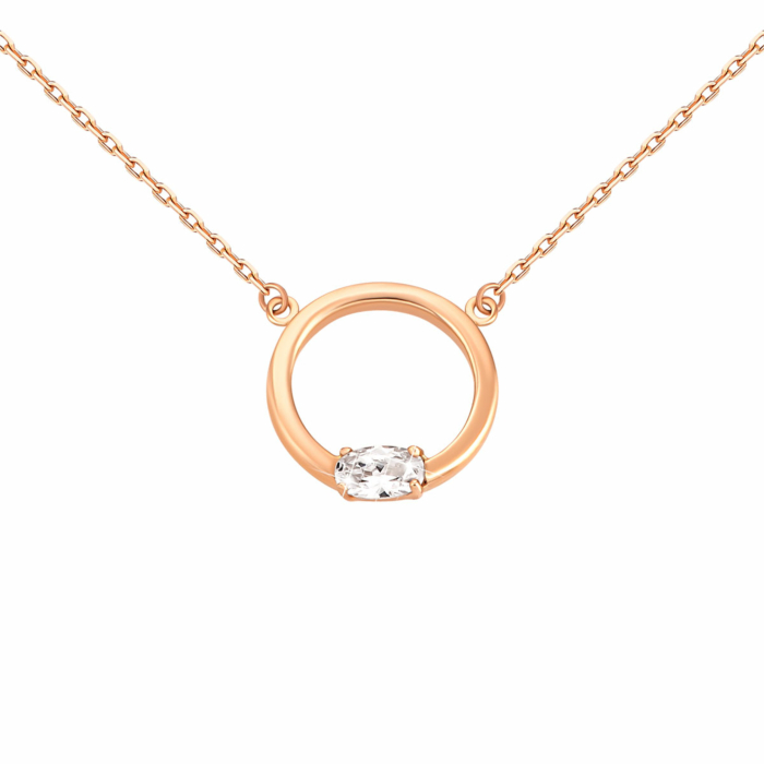 Золоте кольє з фіанітом. Артикул UG54/21/193