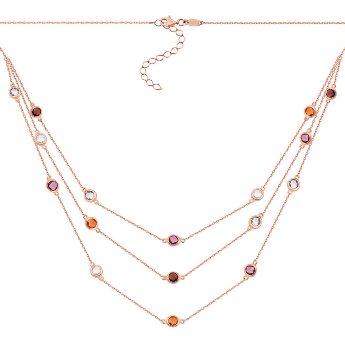 Золоте кольє топазом. Артикул UG54/21/318