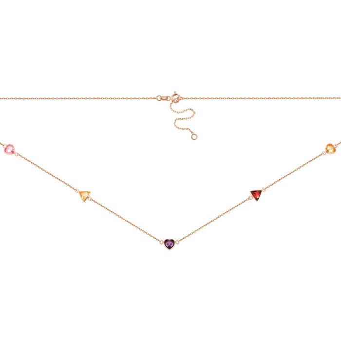 Золотое колье с фианитами. Артикул UG54/21/502