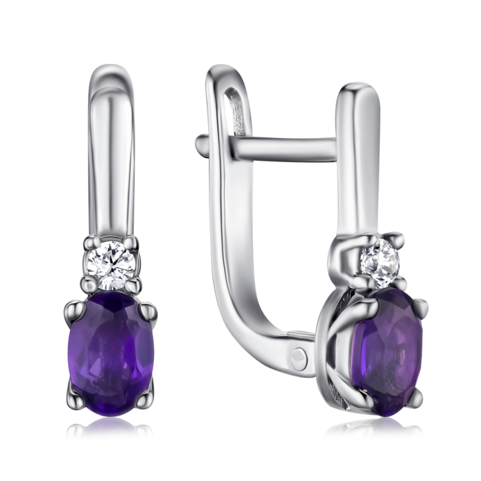 Срібні сережки. Артикул 40130/12/1/5662