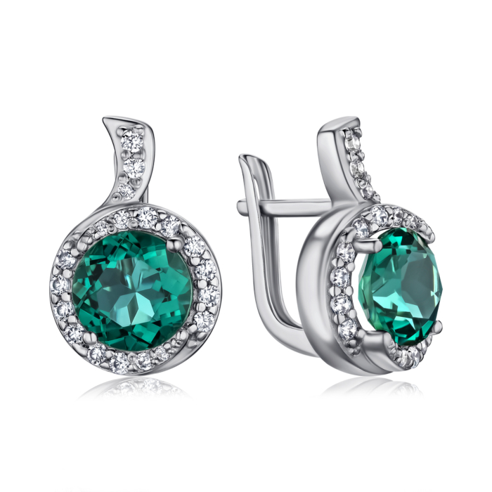 Срібні сережки. Артикул 40434/12/1/1689